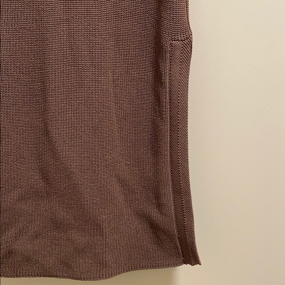 Aritzia / Wilfred Palmier Sleeveless Sweater Brown - Picture 7 of 11